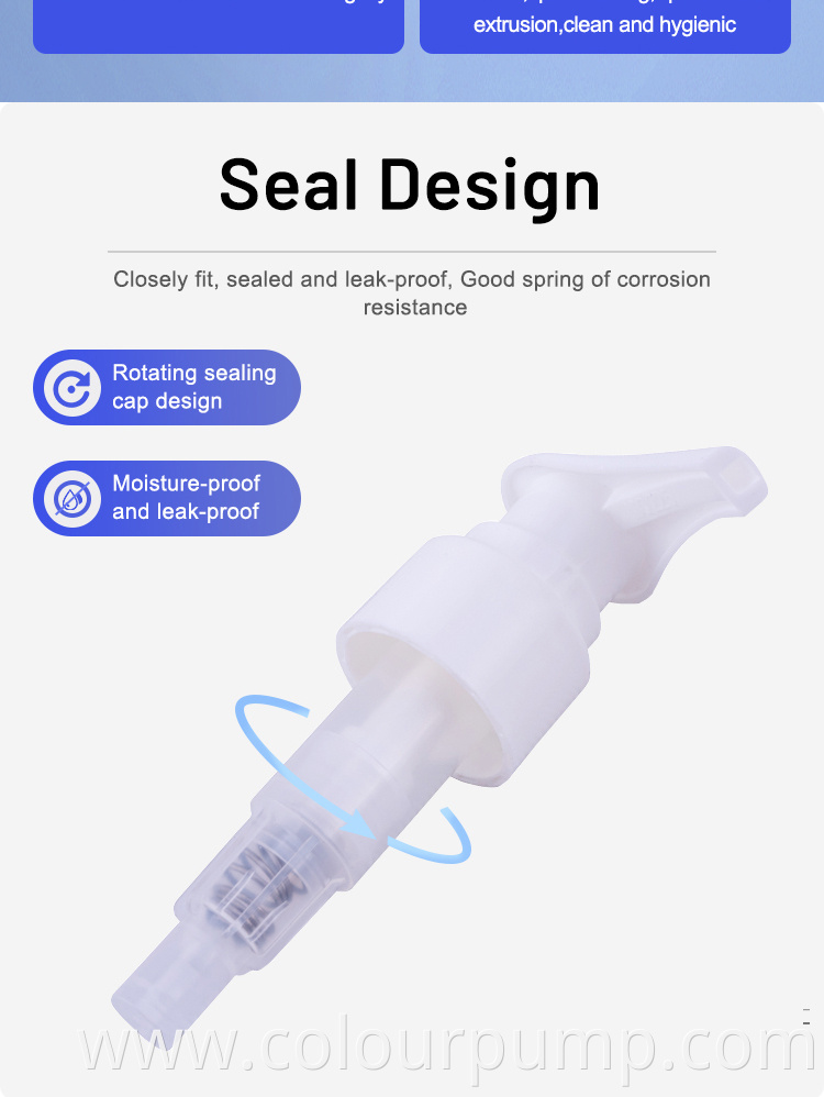 Professional 28410 Plastic Bottle Foam Soap Pump White Lotion Pump